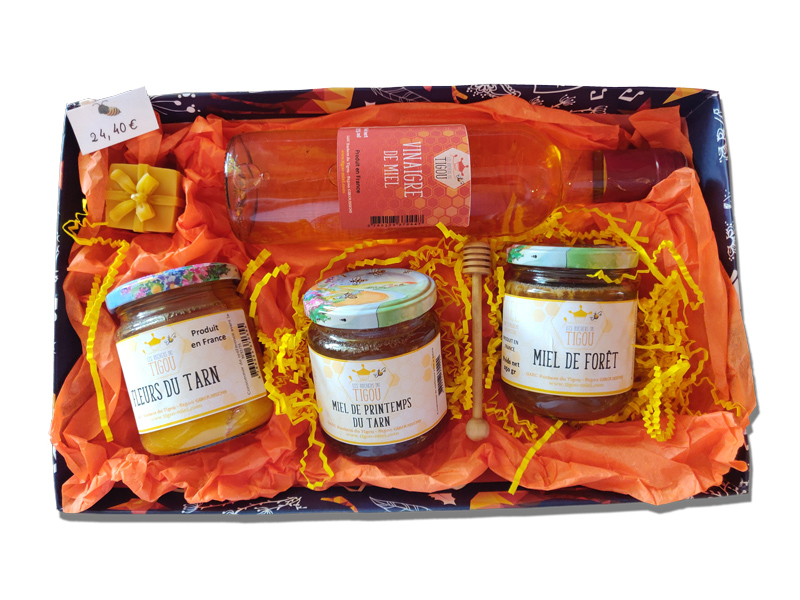 Coffret Cadeau de trois miels du bout du monde, au saveurs originales – Miel  Factory